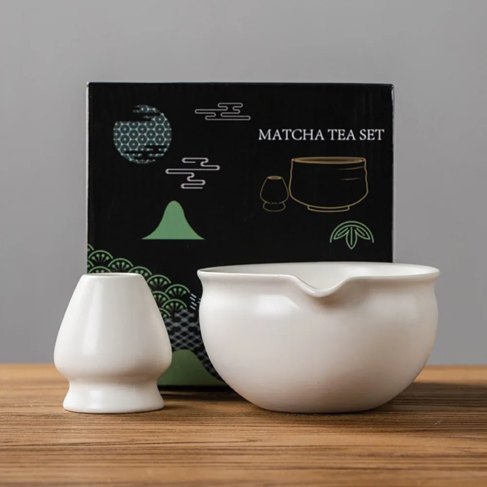 Bol Matcha Vert Céramique – Bol Verseur pour Préparer le Matcha - Oshi Matcha