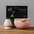 Charger l'image dans la visionneuse de la galerie, Bol Matcha Vert Céramique – Bol Verseur pour Préparer le Matcha - Oshi Matcha
