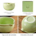 Charger l'image dans la visionneuse de la galerie, Bol Matcha Vert Céramique – Bol Verseur pour Préparer le Matcha - Oshi Matcha
