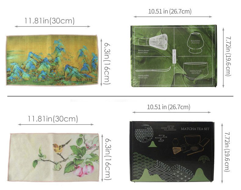 Coffret Matcha Corail – Rituel Japonais avec Fouet Bambou - Oshi Matcha