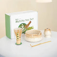 Charger l'image dans la visionneuse de la galerie, Coffret Matcha Corail – Rituel Japonais avec Fouet Bambou - Oshi Matcha

