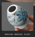 Charger l'image dans la visionneuse de la galerie, Coffret Matcha Floral Bleu – Rituel Japonais avec Fouet Bambou - Oshi Matcha
