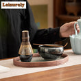 Charger l'image dans la visionneuse de la galerie, Coffret Matcha Noir Jian Zhan – Rituel Japonais avec Fouet Bambou - Oshi Matcha
