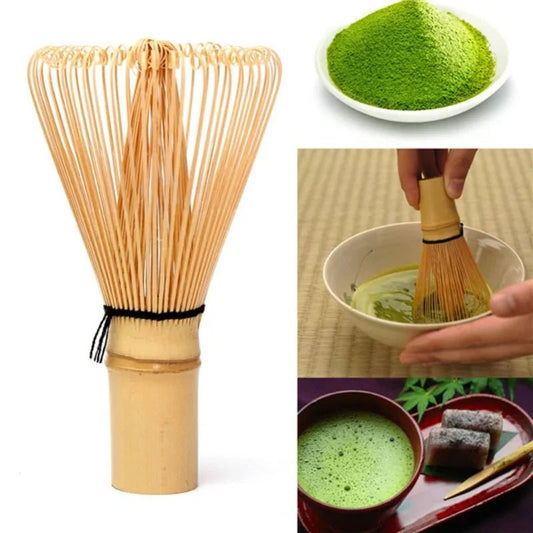 Fouet Matcha – The Matcha – Bambou Naturel avec Cuillère et Doseur (Chasen) - Oshi Matcha