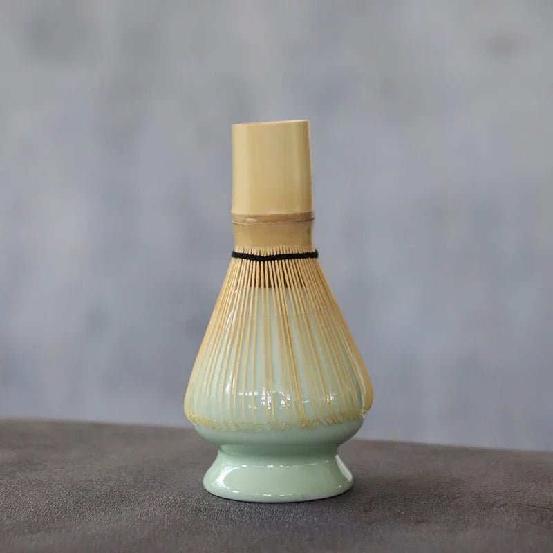 Kit Matcha Blanc et Rouge – Chasen, Chashaku et Support Fouet - Oshi Matcha