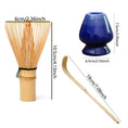 Charger l'image dans la visionneuse de la galerie, Kit Matcha Blanc et Rouge – Chasen, Chashaku et Support Fouet - Oshi Matcha
