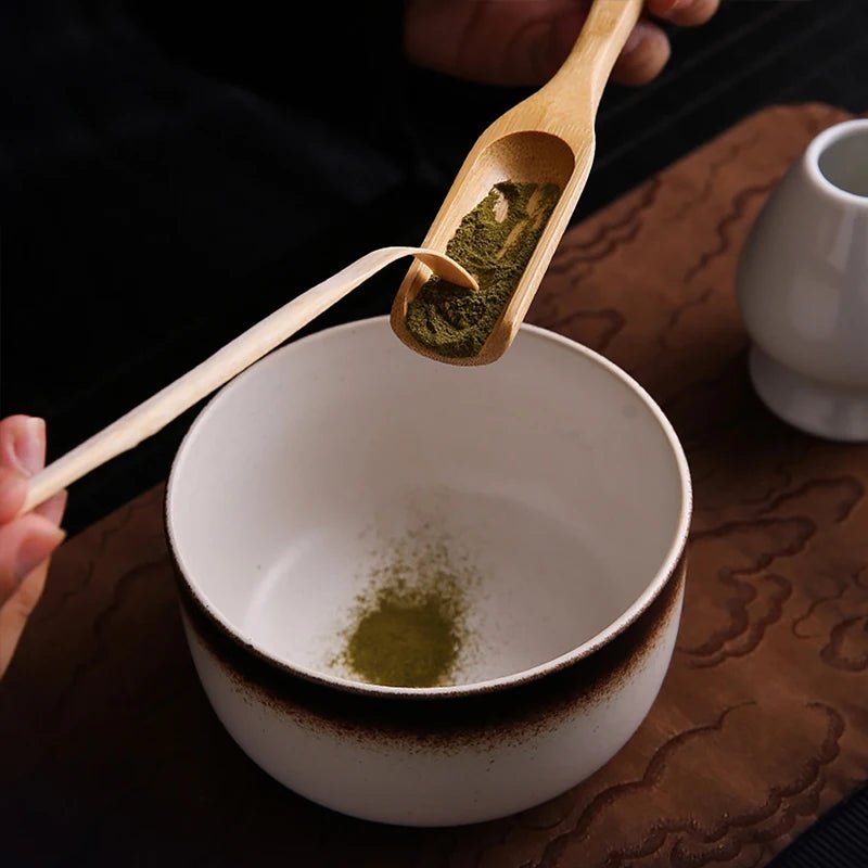 Kit Matcha Bleu Nuit – Bol Céramique, Fouet Bambou et Accessoires - Oshi Matcha
