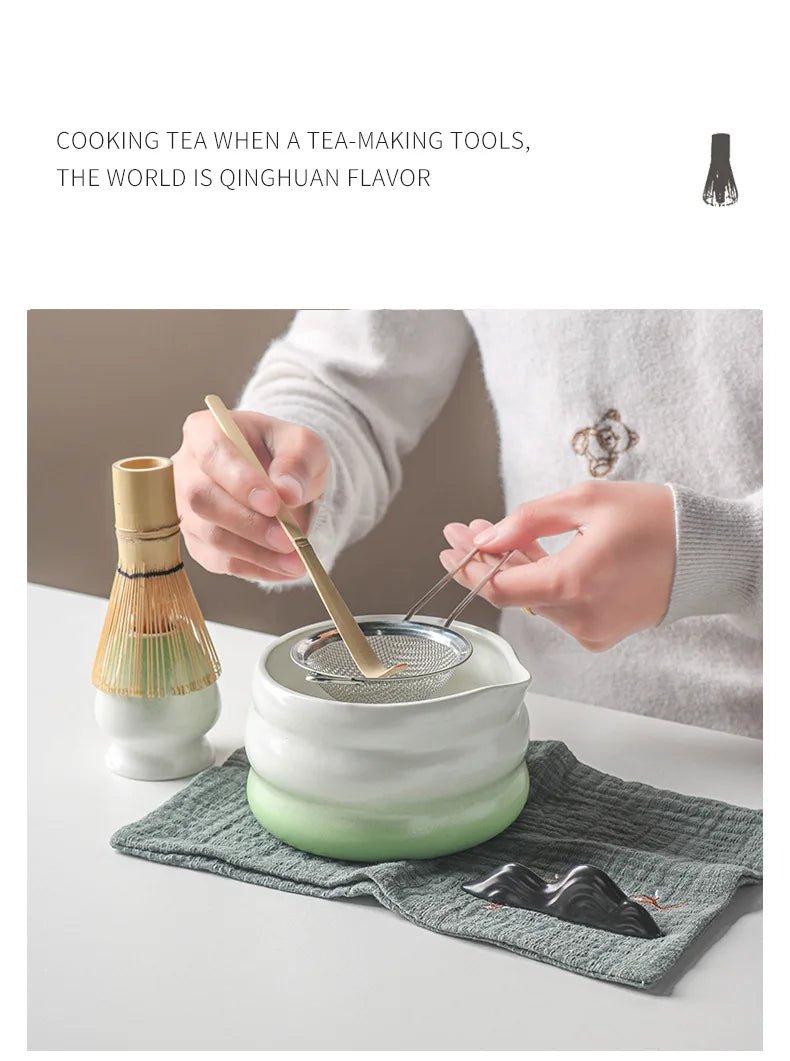 Kit Matcha Cérémonie – Set Matcha Complet pour THÉ MATCHA - Oshi Matcha