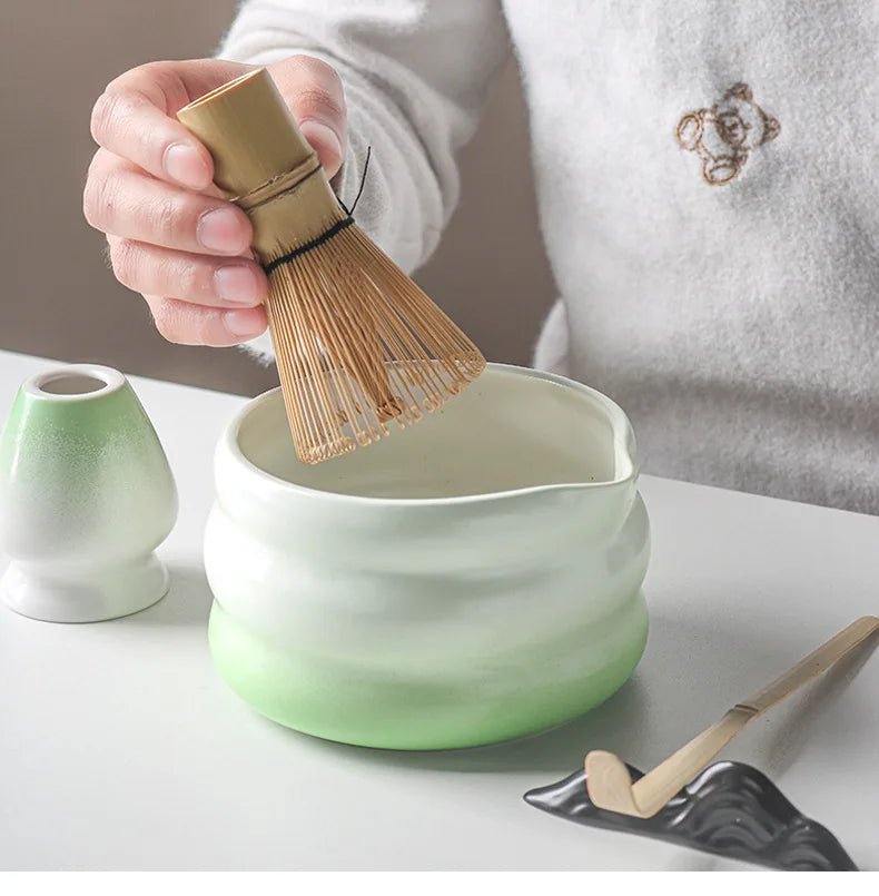 Kit Matcha Cérémonie – Set Matcha Complet pour THÉ MATCHA - Oshi Matcha