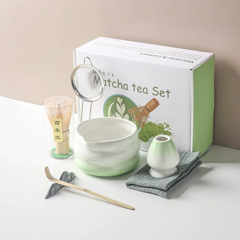Kit Matcha Cérémonie – Set Matcha Complet pour THÉ MATCHA - Oshi Matcha