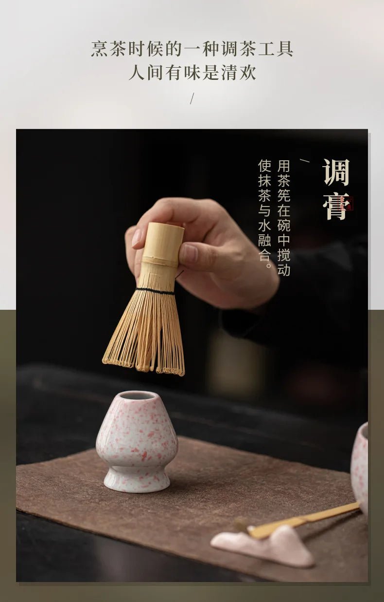 Kit Matcha Complet – Bol Matcha et Fouet Bambou Matcha pour THÉ MATCHA - Oshi Matcha