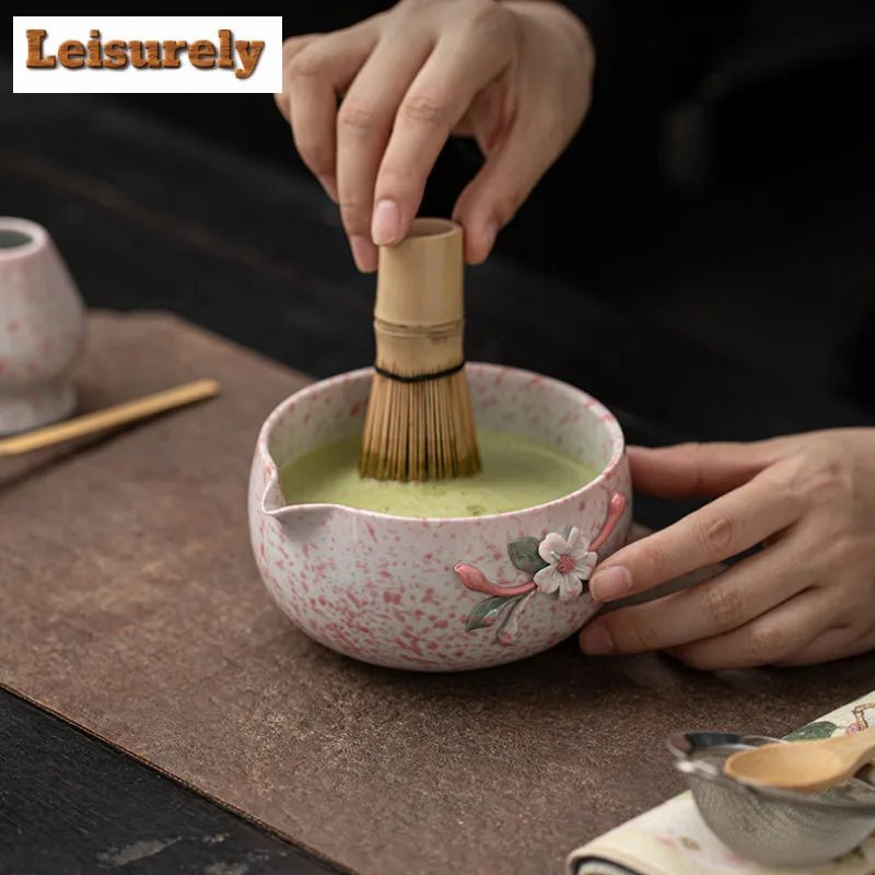 Kit Matcha Complet – Bol Matcha et Fouet Bambou Matcha pour THÉ MATCHA - Oshi Matcha