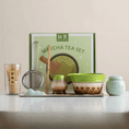 Charger l'image dans la visionneuse de la galerie, Kit Matcha Dégradé Rose – Bol Matcha avec Bec Verseur et Fouet Matcha pour THÉ MATCHA - Oshi Matcha
