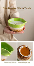 Charger l'image dans la visionneuse de la galerie, Kit Matcha Dégradé Rose – Bol Matcha avec Bec Verseur et Fouet Matcha pour THÉ MATCHA - Oshi Matcha
