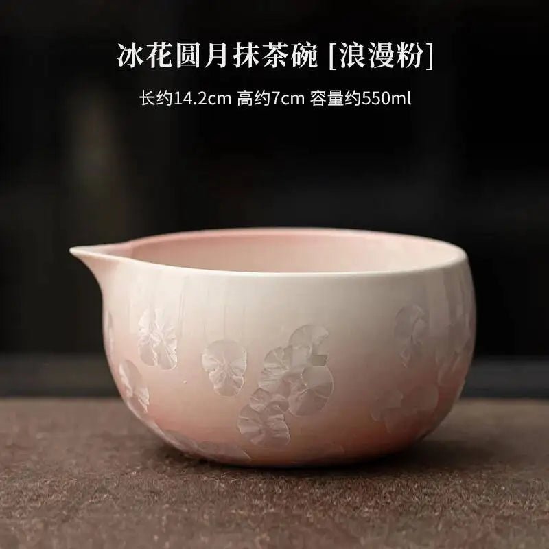 Kit Matcha Élégance Rose – Bol Matcha Céramique et Fouet Matcha pour THÉ MATCHA - Oshi Matcha