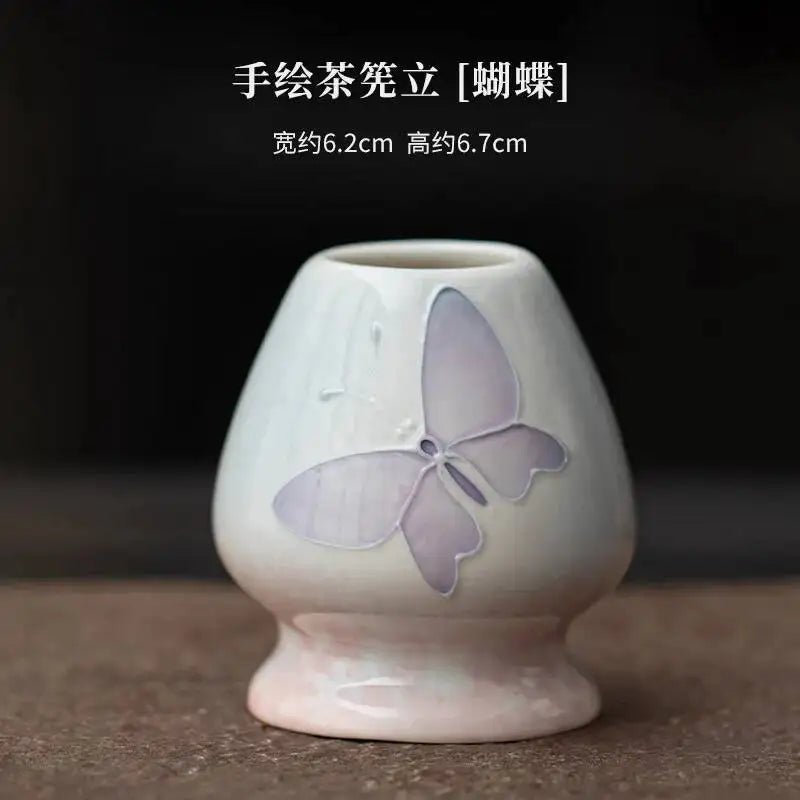 Kit Matcha Floral Japonais – Bol Matcha Fleuri et Fouet Matcha pour THÉ MATCHA - Oshi Matcha