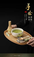 Charger l'image dans la visionneuse de la galerie, Kit Matcha Floral Japonais – Bol Matcha Fleuri et Fouet Matcha pour THÉ MATCHA - Oshi Matcha
