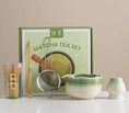 Charger l'image dans la visionneuse de la galerie, Kit Matcha Floral Vert – Bol Matcha Céramique et Fouet Matcha pour THÉ MATCHA - Oshi Matcha
