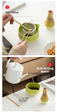 Charger l'image dans la visionneuse de la galerie, Kit Matcha Japonais Complet – Bol Matcha Vert, Fouet Matcha et Accessoires pour THÉ MATCHA - Oshi Matcha
