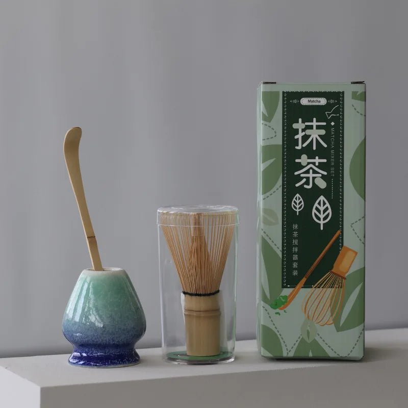 Kit Matcha Japonais Complet – Matcha Kit avec Bol Matcha et Fouet Matcha pour THÉ MATCHA - Oshi Matcha