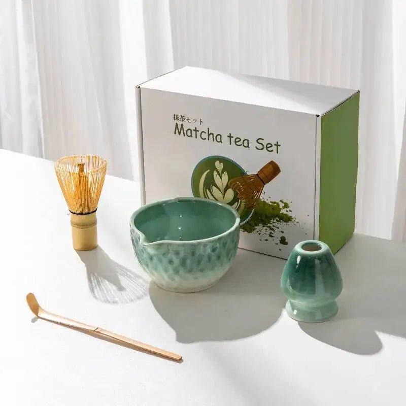 Kit Matcha Japonais Rose – Bol Matcha Céramique et Fouet Matcha pour THÉ MATCHA - Oshi Matcha