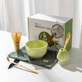Charger l'image dans la visionneuse de la galerie, Kit Matcha Japonais Rose – Bol Matcha Céramique et Fouet Matcha pour THÉ MATCHA - Oshi Matcha
