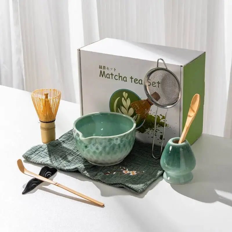 Kit Matcha Japonais Rose – Bol Matcha Céramique et Fouet Matcha pour THÉ MATCHA - Oshi Matcha