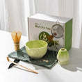 Charger l'image dans la visionneuse de la galerie, Kit Matcha Japonais Rose – Bol Matcha Céramique et Fouet Matcha pour THÉ MATCHA - Oshi Matcha

