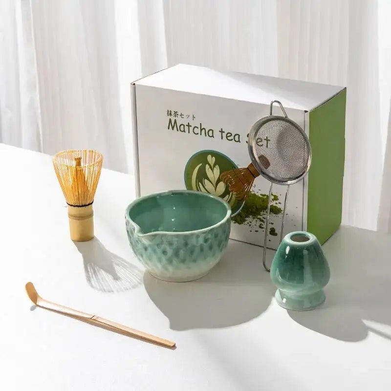 Kit Matcha Japonais Rose – Bol Matcha Céramique et Fouet Matcha pour THÉ MATCHA - Oshi Matcha