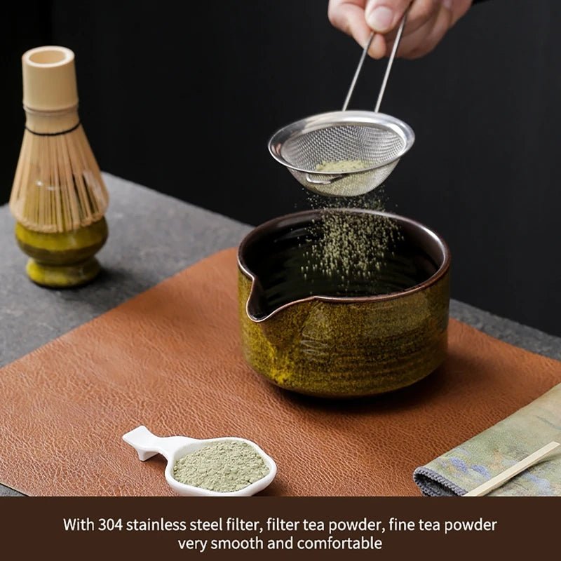 Kit Matcha Japonais – Set Matcha Complet avec Fouet Bambou pour THÉ MATCHA - Oshi Matcha
