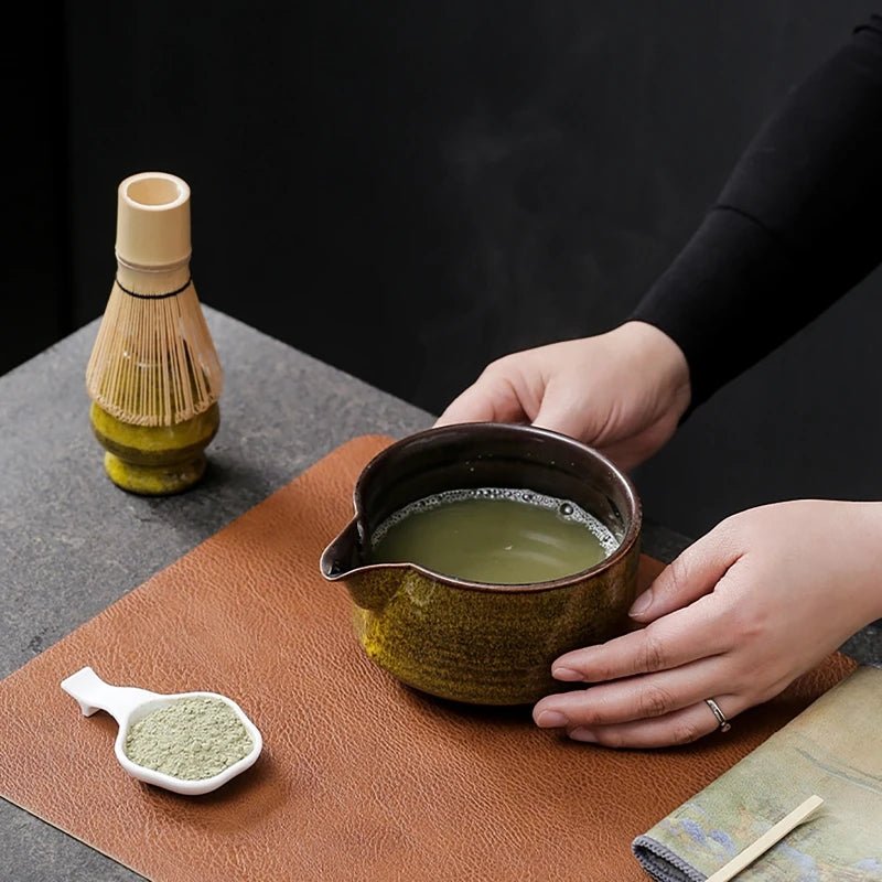 Kit Matcha Japonais – Set Matcha Complet avec Fouet Bambou pour THÉ MATCHA - Oshi Matcha