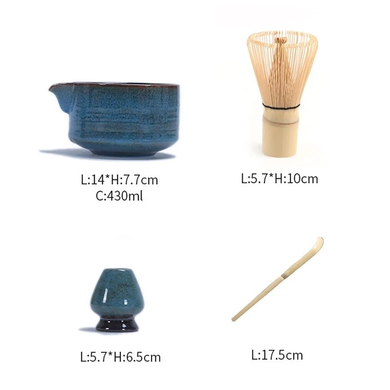 Kit Matcha Japonais – Set Matcha Complet avec Fouet Bambou pour THÉ MATCHA - Oshi Matcha