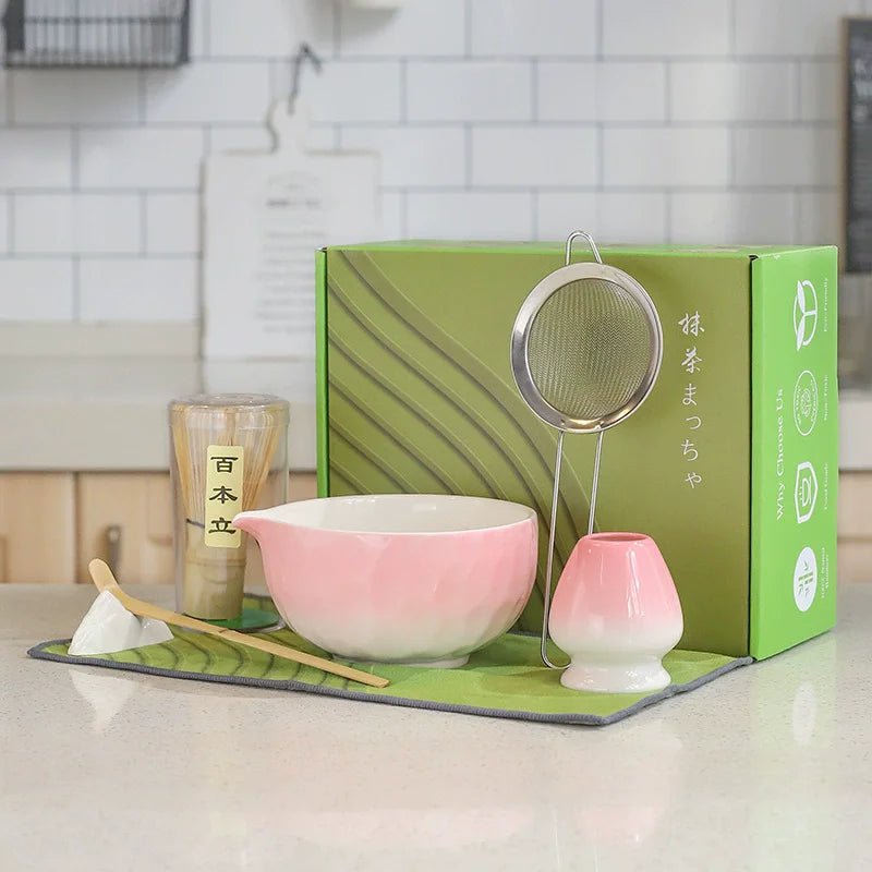 Kit Matcha Lavande – Set Matcha Japonais pour THÉ MATCHA - Oshi Matcha