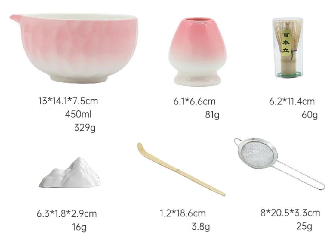 Kit Matcha Lavande – Set Matcha Japonais pour THÉ MATCHA - Oshi Matcha