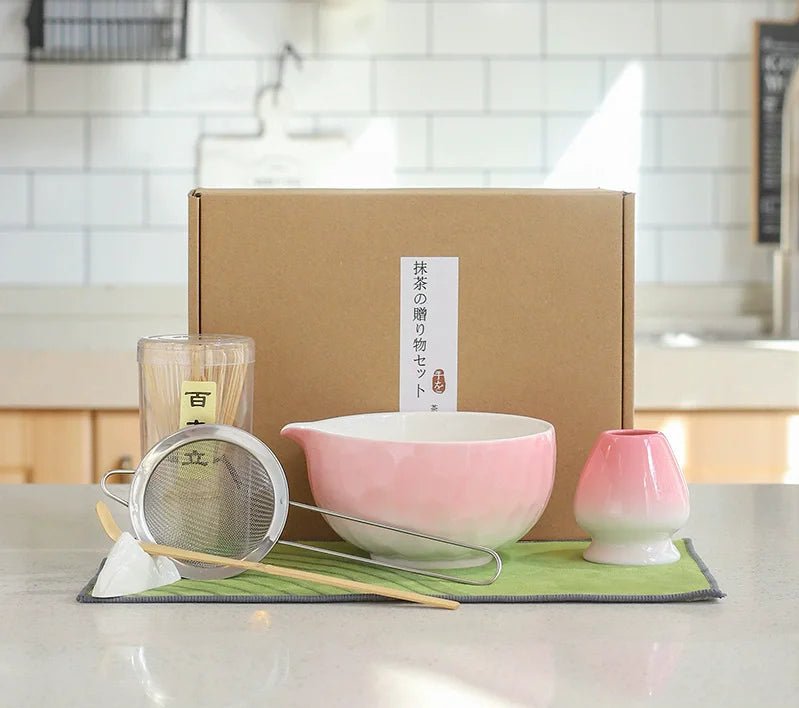 Kit Matcha Lavande – Set Matcha Japonais pour THÉ MATCHA - Oshi Matcha