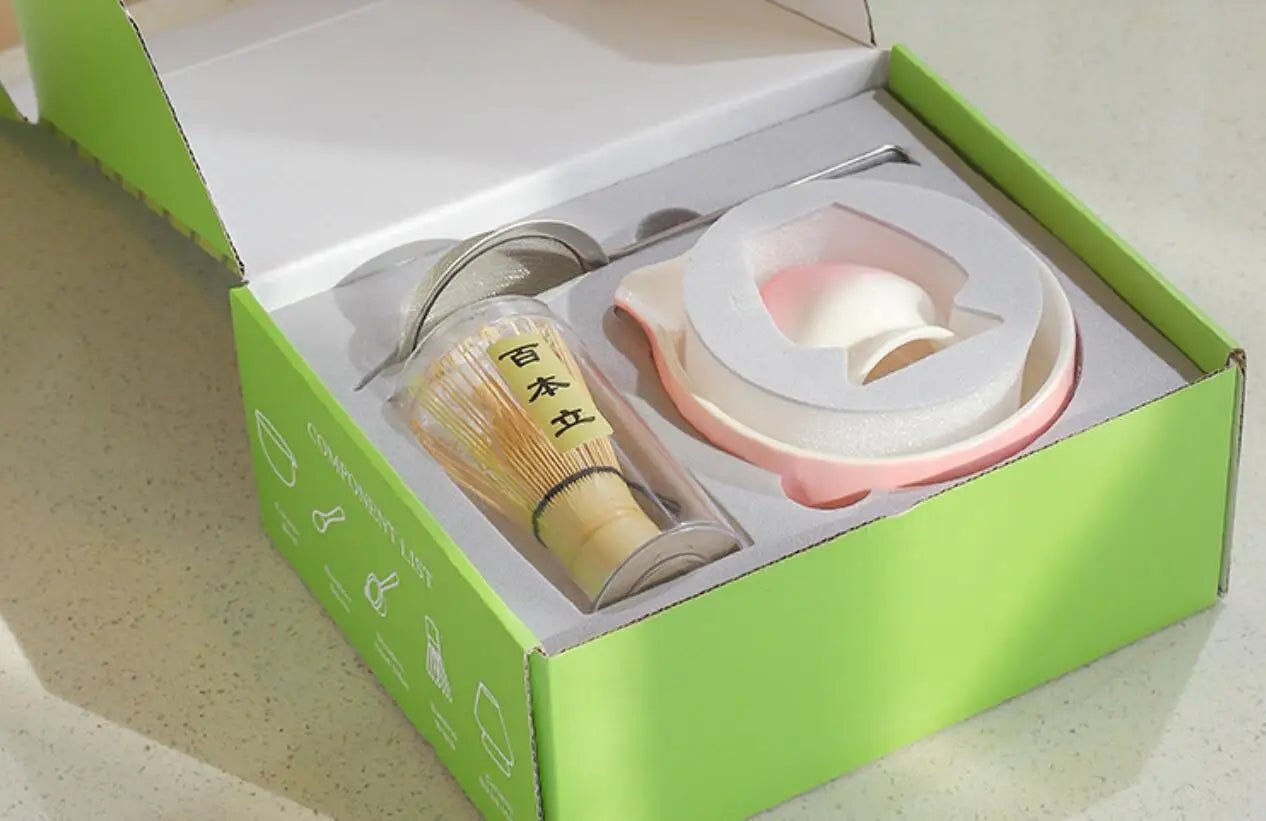 Kit Matcha Lavande – Set Matcha Japonais pour THÉ MATCHA - Oshi Matcha