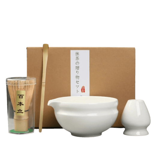 Kit Matcha Minimaliste – Bol Matcha Vert et Fouet Matcha pour THÉ MATCHA - Oshi Matcha