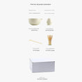 Charger l'image dans la visionneuse de la galerie, Kit Matcha Noir Élégant – Bol Matcha Céramique et Fouet Matcha pour THÉ MATCHA - Oshi Matcha

