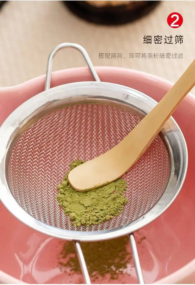 Kit Matcha Nuit Étoilée – Bol Matcha Noir et Fouet Matcha pour THÉ MATCHA - Oshi Matcha