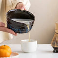 Charger l'image dans la visionneuse de la galerie, Kit Matcha Nuit Étoilée – Bol Matcha Noir et Fouet Matcha pour THÉ MATCHA - Oshi Matcha
