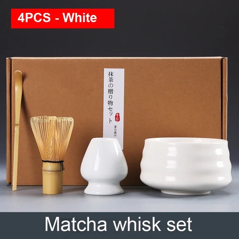Kit Matcha Rose Céramique – Set Matcha Japonais pour THÉ MATCHA - Oshi Matcha