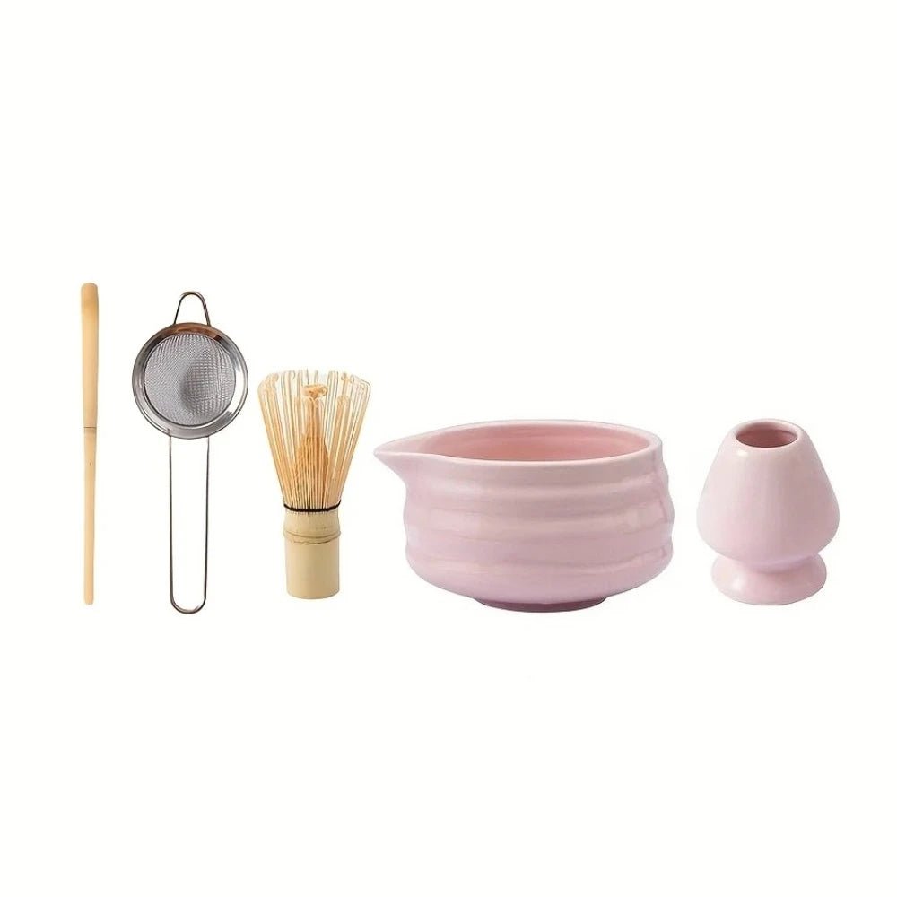 Kit Matcha Rose – Set Matcha Cérémonie pour THÉ MATCHA - Oshi Matcha