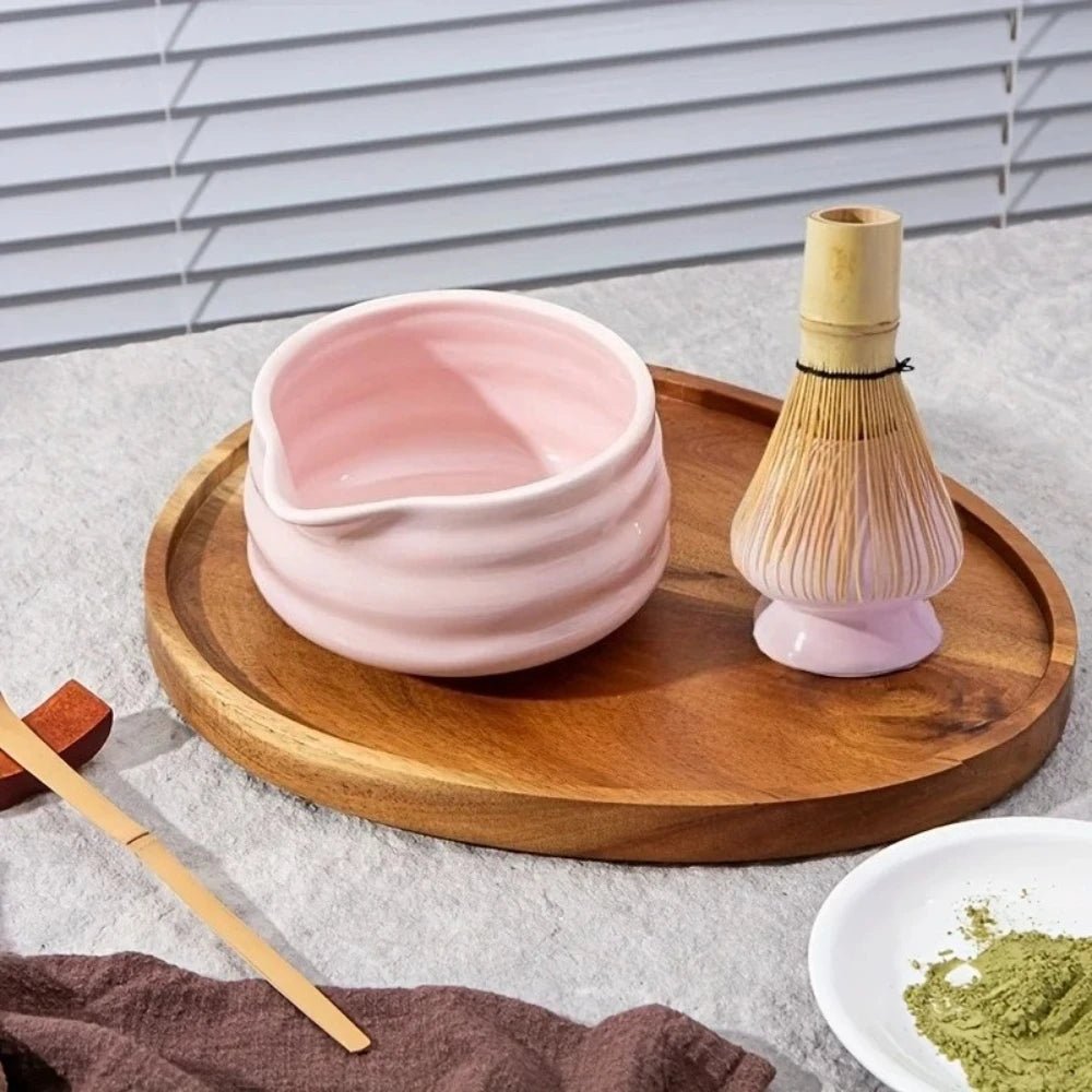 Kit Matcha Rose – Set Matcha Cérémonie pour THÉ MATCHA - Oshi Matcha