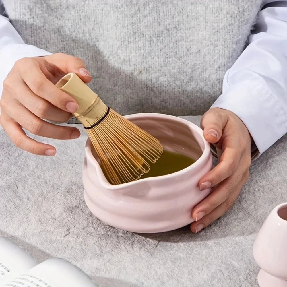 Kit Matcha Rose – Set Matcha Cérémonie pour THÉ MATCHA - Oshi Matcha