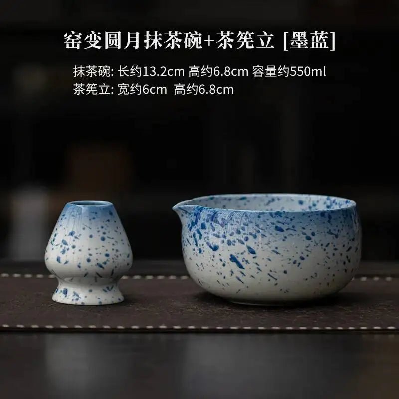 Kit Matcha Rouge Japonais – Bol Matcha Texturé et Fouet Matcha pour THÉ MATCHA - Oshi Matcha