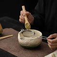 Charger l'image dans la visionneuse de la galerie, Kit Matcha Sakura Dégradé – Bol Matcha Céramique et Fouet Matcha pour THÉ MATCHA - Oshi Matcha
