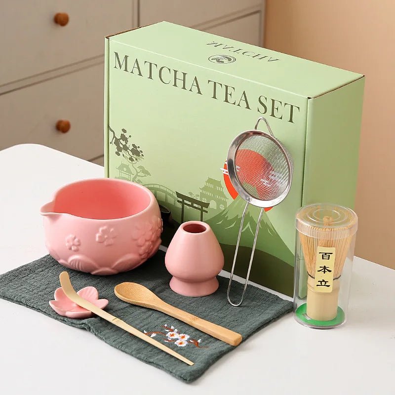 Kit Matcha Sakura – Set Matcha Cérémonie pour THÉ MATCHA - Oshi Matcha