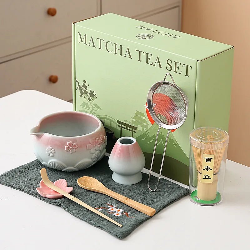 Kit Matcha Sakura – Set Matcha Cérémonie pour THÉ MATCHA - Oshi Matcha