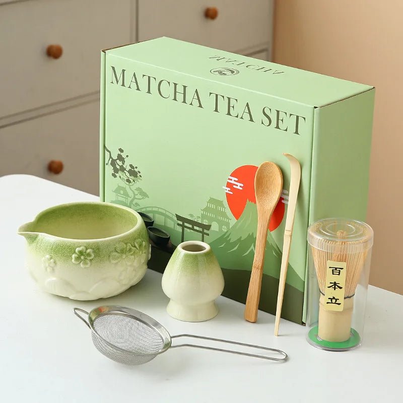 Kit Matcha Sakura – Set Matcha Cérémonie pour THÉ MATCHA - Oshi Matcha