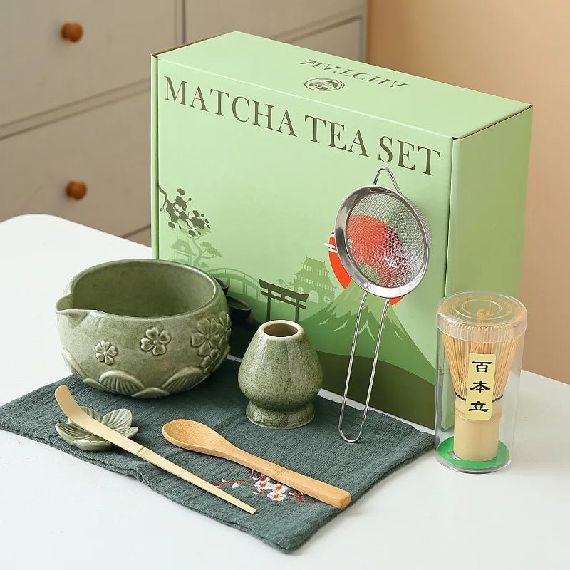 Kit Matcha Sakura – Set Matcha Cérémonie pour THÉ MATCHA - Oshi Matcha